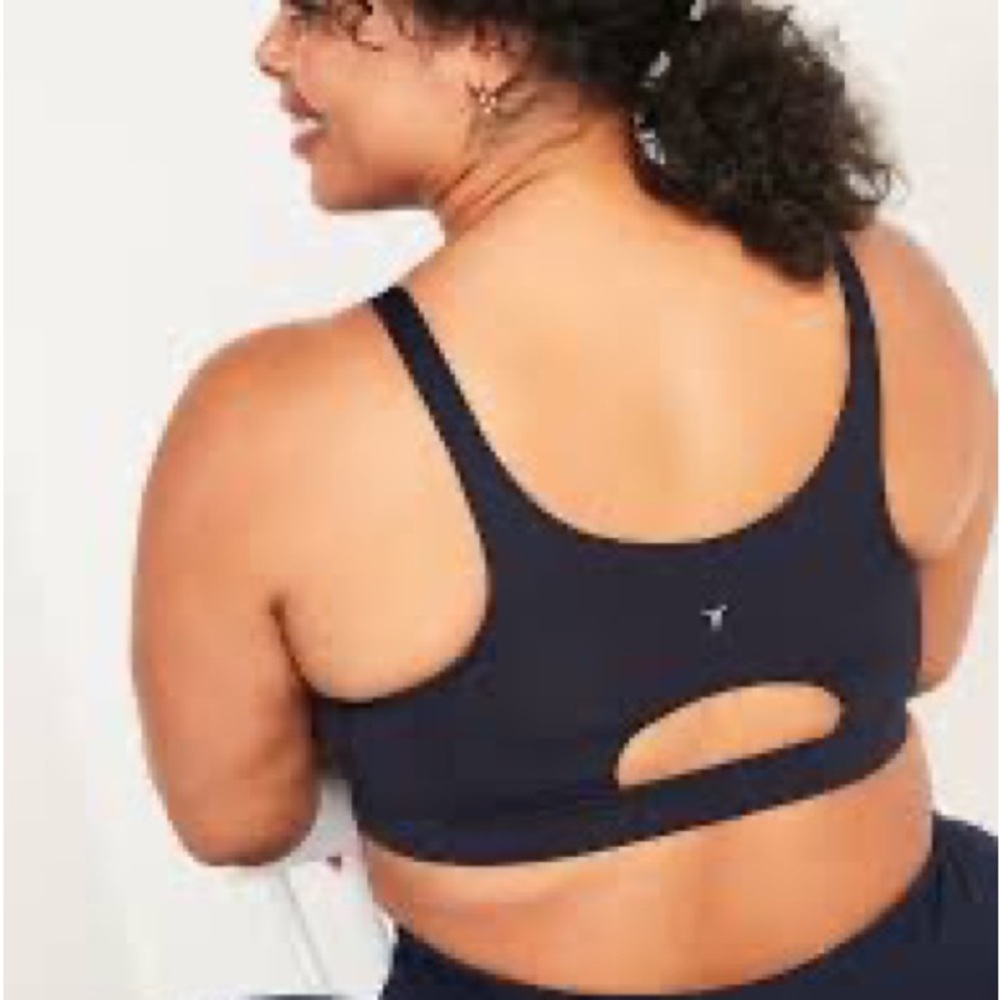 Old Navy High Support Powersoft Zip Front Sports … - image 2